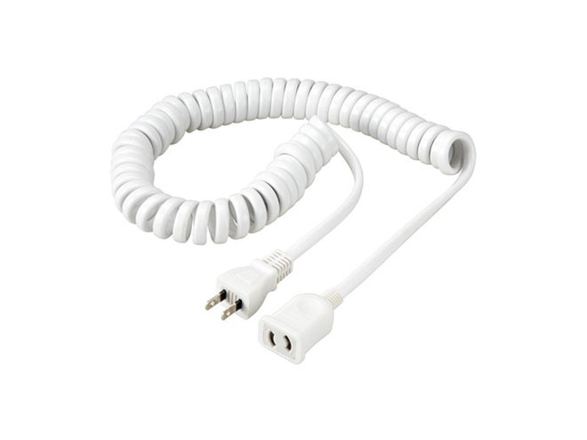 ヤザワ、抜け止めコンセントを採用した伸びる延長コード - 価格.com