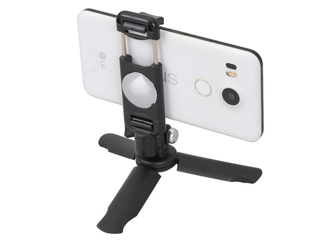 エツミ、スマホスタンド・デジカメ用テーブル三脚・アクショングリップ