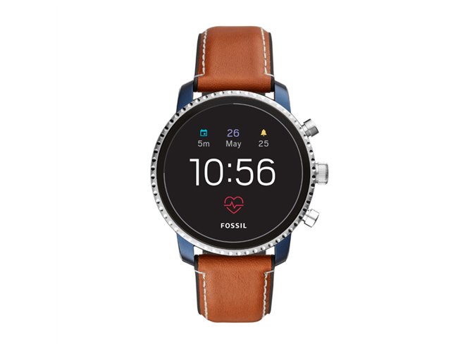 フォッシルスマートウォッチ FOSSIL、タッチスクリーン対応&心拍センサー搭載の防水スマート
