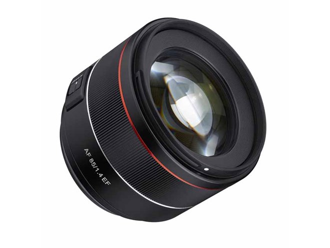 サムヤン、小型・軽量のキヤノンEF対応レンズ「AF85mm F1.4 EF