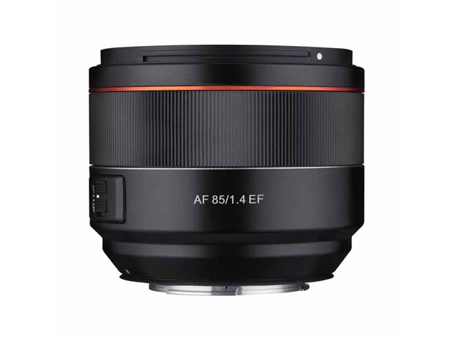 サムヤン、小型・軽量のキヤノンEF対応レンズ「AF85mm F1.4 EF