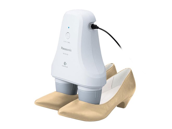 パナソニック、ナノイー Xでニオイを分解脱臭する靴脱臭機「MS-DS100
