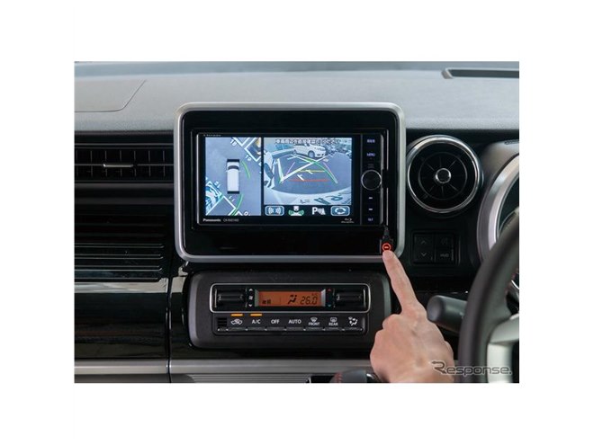 全方位モニターが市販ナビで使える、スペーシア/クロスビー用