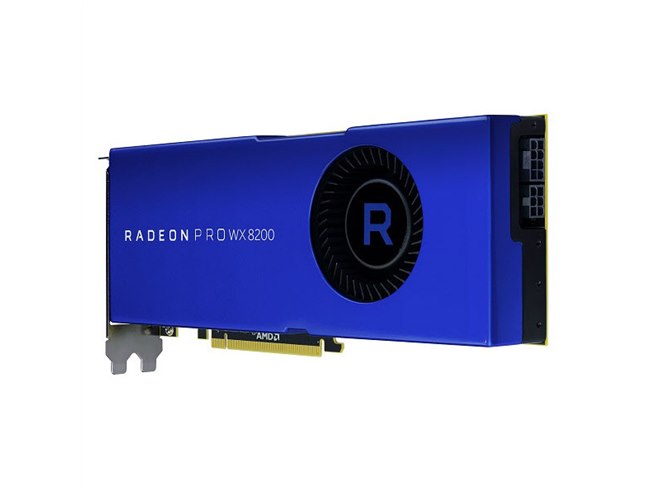 AMD、ワークステーション向けGPU「Radeon Pro WX 8200」発表 AMD、ワークステーション向けGPU「Radeon Pro WX 8200」発表