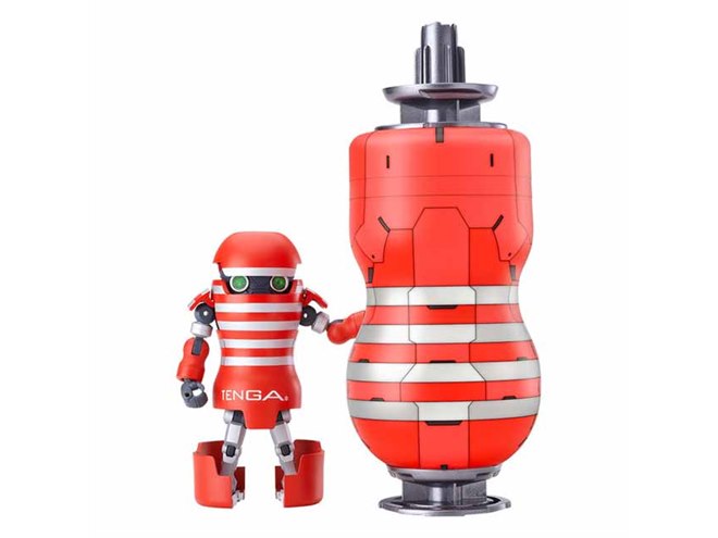 グッドスマイル、ロボ形態に完全変形する「TENGAロボ」の予約販売を