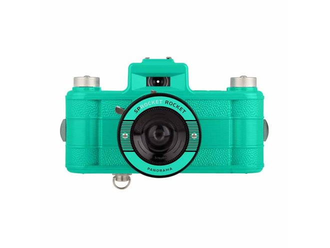 大人の上質  ロモ、エメラルドグリーンのパノラマカメラ「Sprocket Rocket パンツ