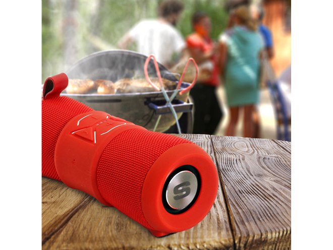 オウルテック、水に浮かぶ6W+6Wの防水Bluetoothスピーカー「OWL-BTSP06