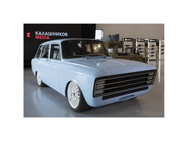 ロシアのカラシニコフ、「EVスーパーカー」発表…モーターは300hp