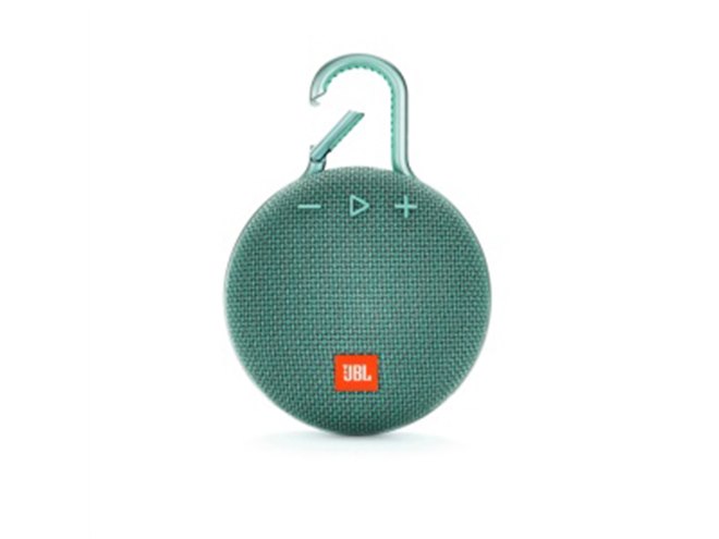 JBL、カラビナ付き防水Bluetoothスピーカー「JBL CLIP 3」に新色