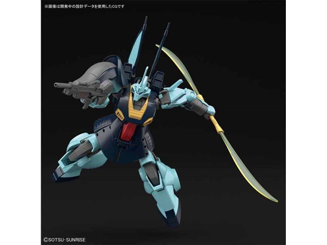 機動戦士Zガンダム」アムロが搭乗したディジェ、完全新規造形ガンプラ