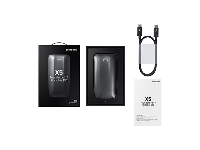 サムスン、Thunderbolt 3接続で最大2800MB/sに対応した