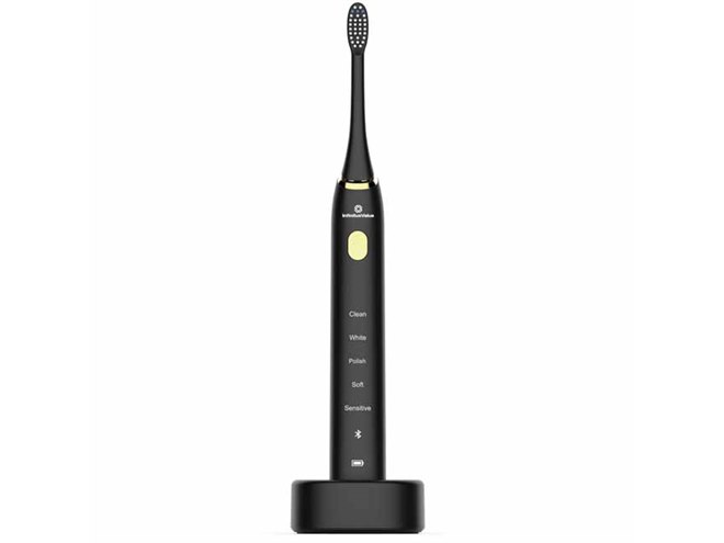 スマホ連携で磨き残しをなくす、Bluetooth対応の電動歯ブラシ「IVHB01W