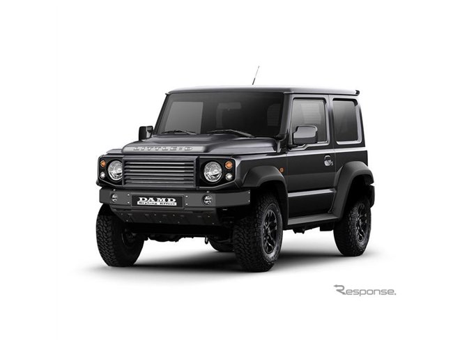 スズキ ジムニー 新型をメルセデスAMG G63 ルックに、ダムドがボディ
