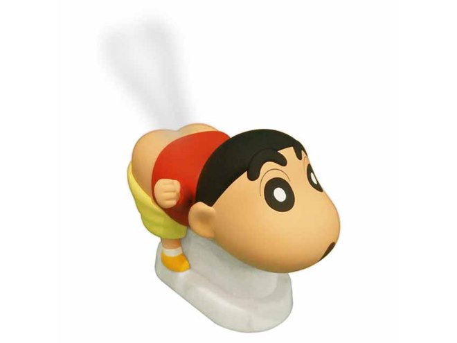 クレヨンしんちゃん、お尻から噴き出す「嵐を呼ぶケツだけ星人加湿器