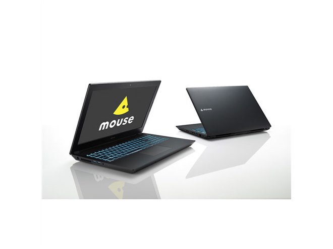 mouse、6コアCPUとGeForce GTX 1060を搭載した15.6型ノートPC「m-Book