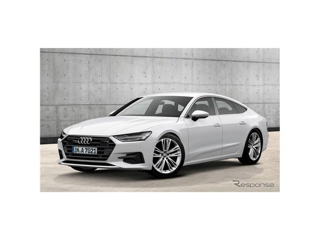 アウディ A7スポーツバック 新型】スタイル刷新、マイルドハイブリッド