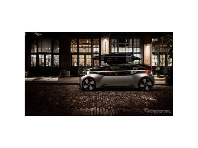 ボルボが完全自動運転コンセプト発表、競合は短距離国内航空路線