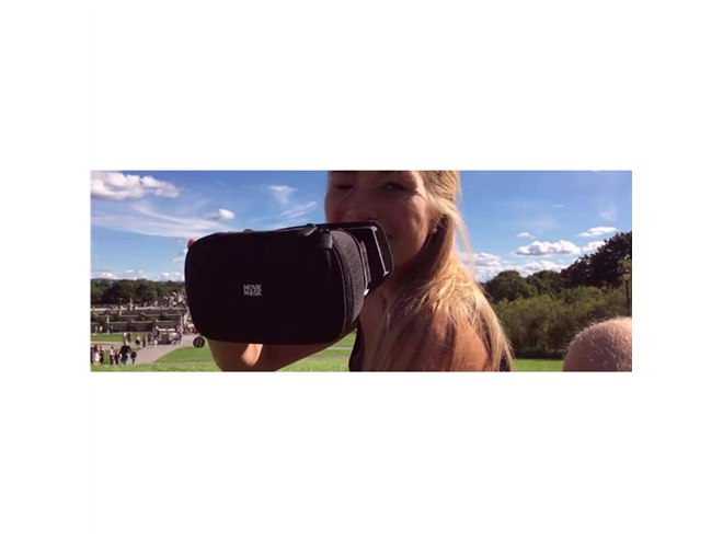解像度はVRの4倍、2D映像専用の「MovieMask」を二子玉川 蔦屋家電で