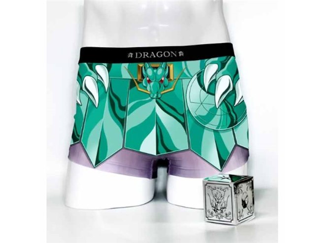 聖闘士星矢」青銅聖衣（ブロンズクロス）モデルのボクサーパンツ、各