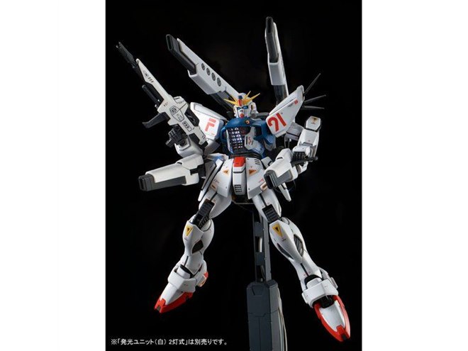 【プレバン限定】MG ガンダムF91 （バックキャノン／ツインヴェスバー装備型） バンダイ、「ガンダムF91」バックキャノン＆ツイン・ヴェスバー