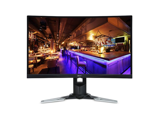 エイサー、湾曲液晶パネルを採用した31.5型/27型ゲーミング液晶