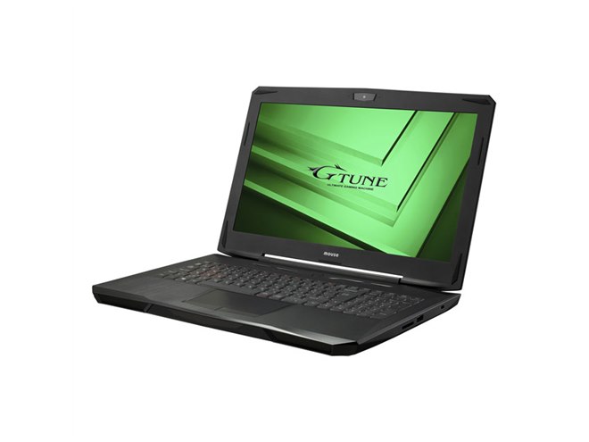 ノートPC G-Tune NEXTGEAR-NOTE i5540PA1 GTX1060 G-Tune、6コアCPUと「GeForce GTX 1060」を搭載した15.6型