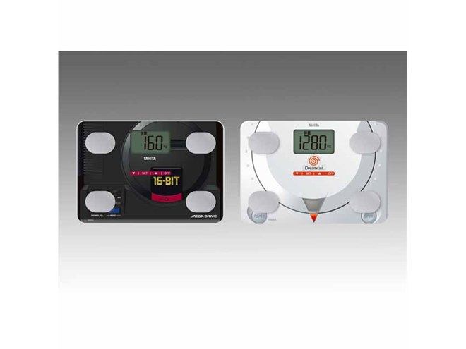 【新品未開封】タニタ セガシリーズ体組成計（メガドライブ・ドリームキャスト） セガハード体組成計 セガサターン、メガドライブ、ドリームキャストが