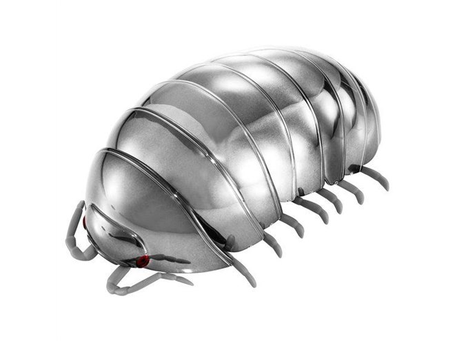 丸まる「だんごむし」を再現したガシャポン、メタリック仕様がセットで