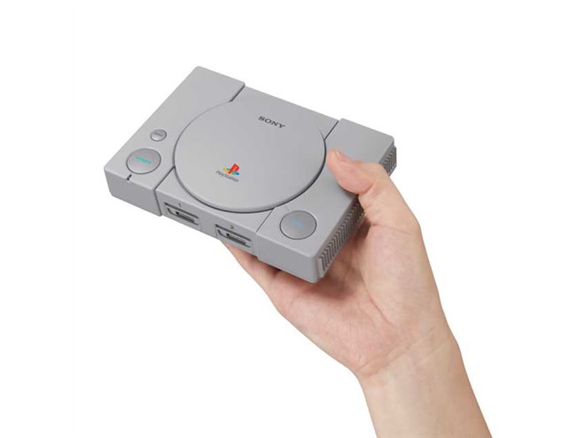 プレイステーションクラシックミニ完品 ソニー、手のひらサイズのミニゲーム機「プレイステーション