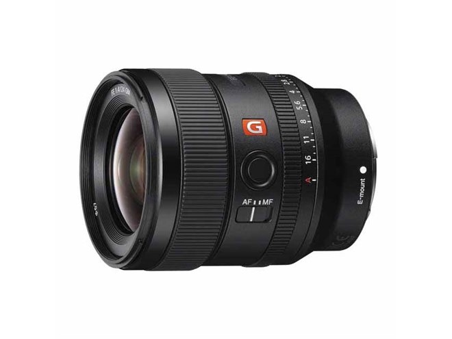 ソニー、大口径広角単焦点レンズ「FE 24mm F1.4 GM」を198,000円で発売
