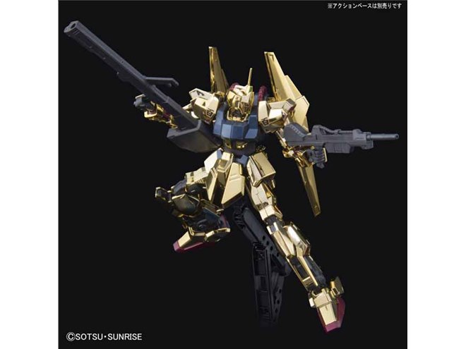 クリアカラー「SDガンダム」とゴールドコーティング「百式」のガンプラ