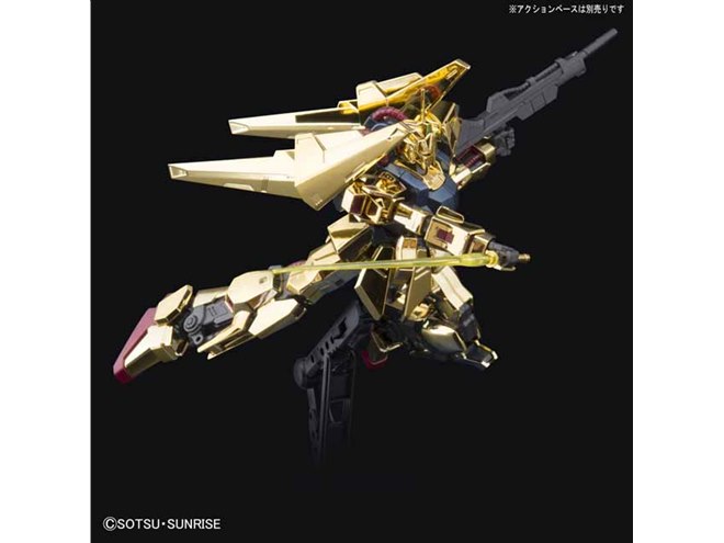 クリアカラー「SDガンダム」とゴールドコーティング「百式」のガンプラ