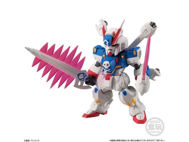 バンダイ、新規造形「クロスボーン・ガンダムX3」の食玩を発売 - 価格.com