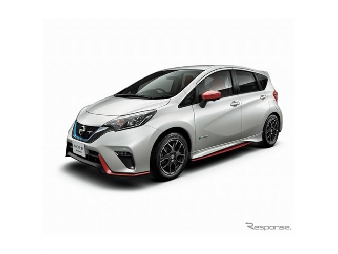 ノート e-POWER NISMO にハイスペック仕様登場 最高出力25％向上