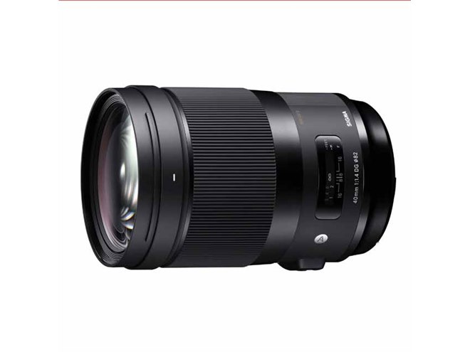 シグマ、“ハイエンド・シネレンズ並み”の光学性能「40mm F1.4 DG HSM