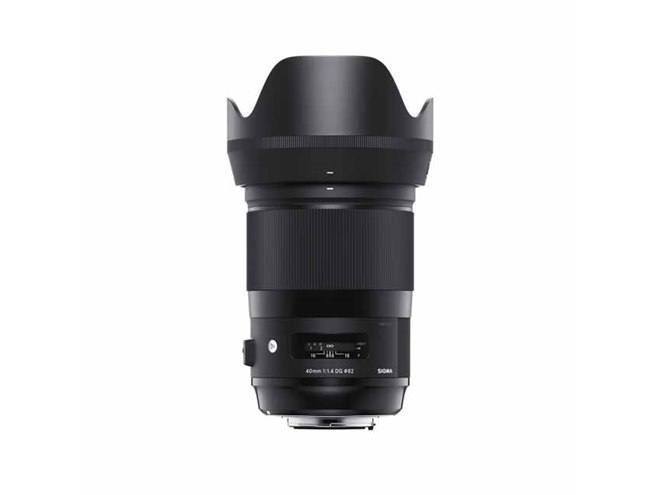 シグマ、“ハイエンド・シネレンズ並み”の光学性能「40mm F1.4 DG HSM