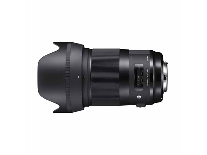 シグマ、“ハイエンド・シネレンズ並み”の光学性能「40mm F1.4 DG HSM