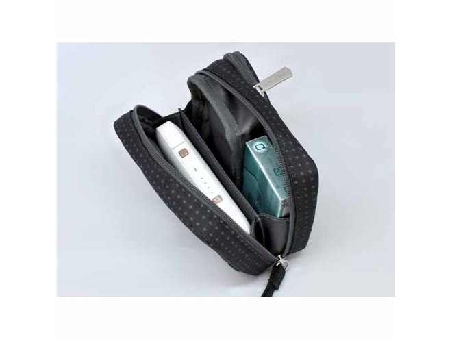 約20本の吸い殻が入る、IQOS（アイコス）用ポーチ「iSPIQ