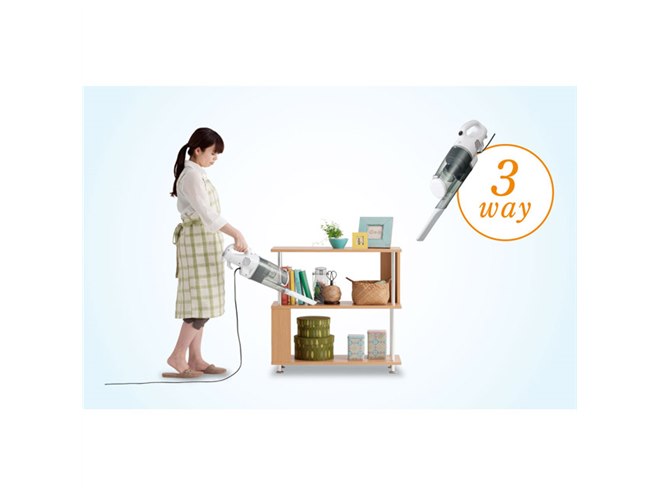 ハイアール サイクロン式コードレススティッククリーナー ハイアール コードレス式スティッククリーナー ブラック JC