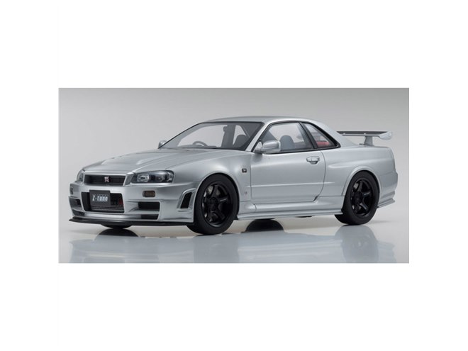 京商、日本の名車シリーズ“samurai”より1/12「NISMO R34 GT-R Z-tune