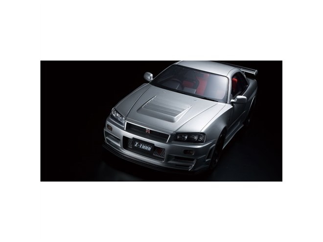 京商、日本の名車シリーズ“samurai”より1/12「NISMO R34 GT-R Z-tune