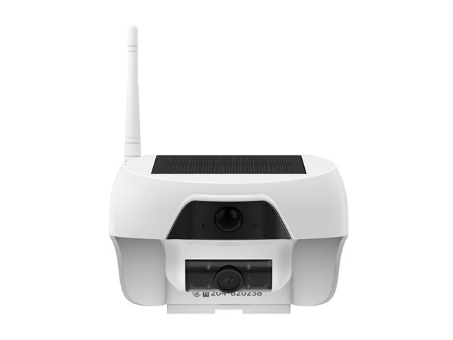 ハンファ、太陽光で動作するWi-Fiホームセキュリティカメラ「DVR-SL1-W
