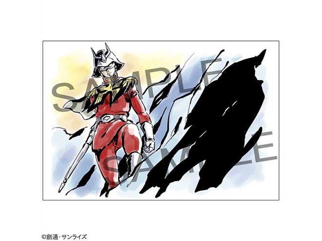 シャア・アズナブル、イラスト風を意識した“美麗カラーリング”の彩色