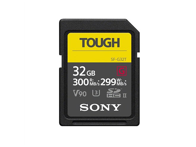 ソニー SF-G32 高速SDHCカード UHS-II 2枚セット ソニー、ライト299MB/s、リード300MB/sに対応したタフ仕様SDカード