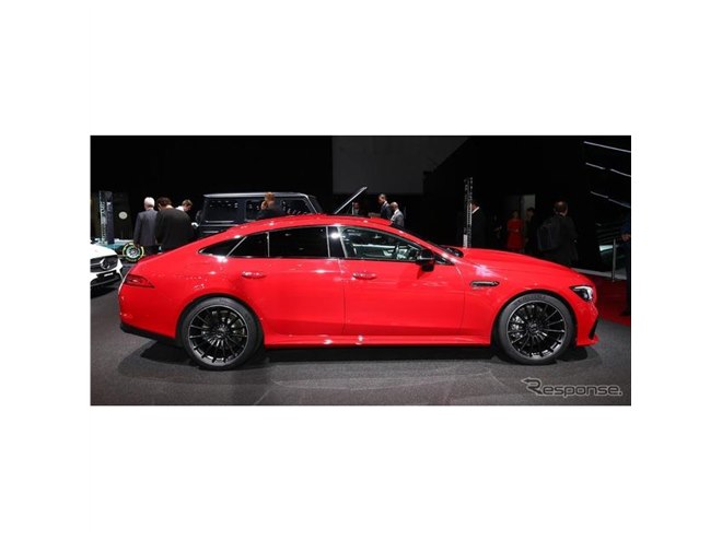 メルセデスAMG「43」に初のマイルドハイブリッド、4ドアクーペの GT に