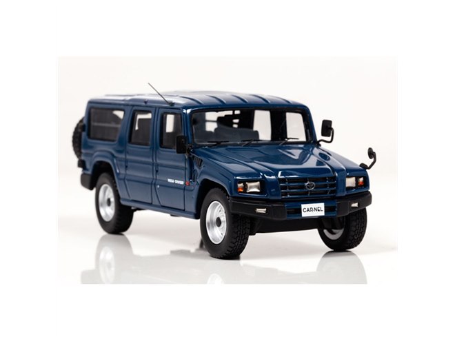レア❗️ミニカー 1/43 カーネル トヨタ メガクルーザー 150台限定生産 自衛隊“高機動車”を民間向け仕様にしたトヨタ メガクルーザーを