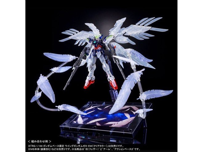 限定ガンプラ「ウイングガンダムゼロ EW（クリアカラー）」がプレバン