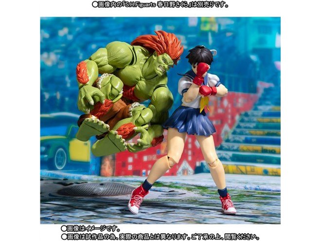SHFiguarts ストリートファイターV ブランカ No.09 S.H.Figuarts No 09 Blanka Street Fighter V 5 Action Figure