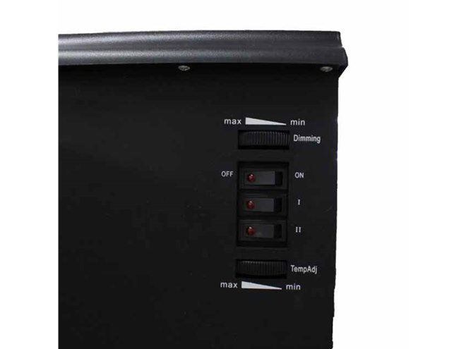 ヒロ、“本物のような揺らめく炎”を楽しめる暖炉型ファンヒーター「HF