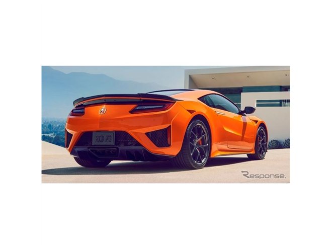 ホンダ/アキュラ NSX に2019年型、シャシーや内外装を改良…米国発売